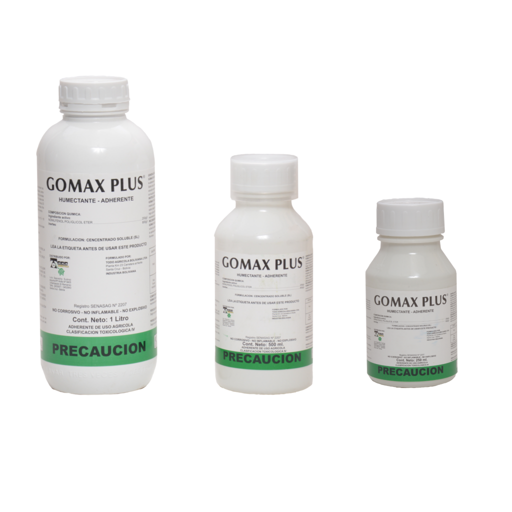 Todos los envases de Gomax Plus
