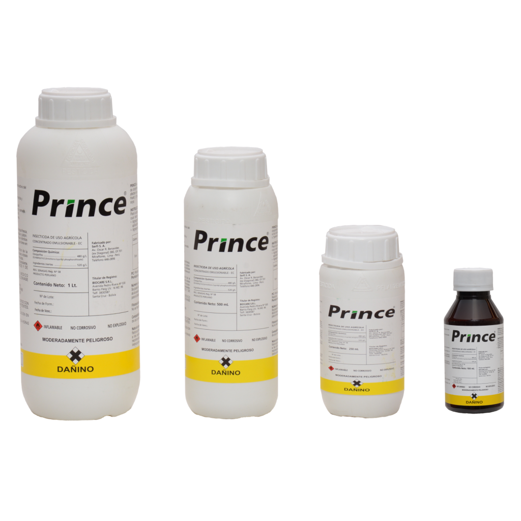 Todos los envases de Prince