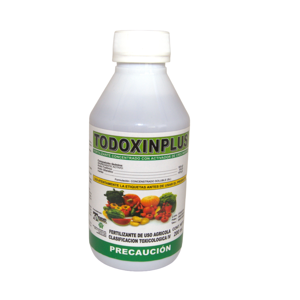 Envase Todoxin Plus de 500 ml